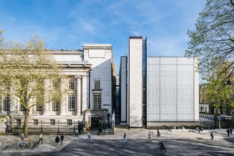The British Museum World Conservation and Exhibitions Centre by Rogers Stirk Harbour and Partners